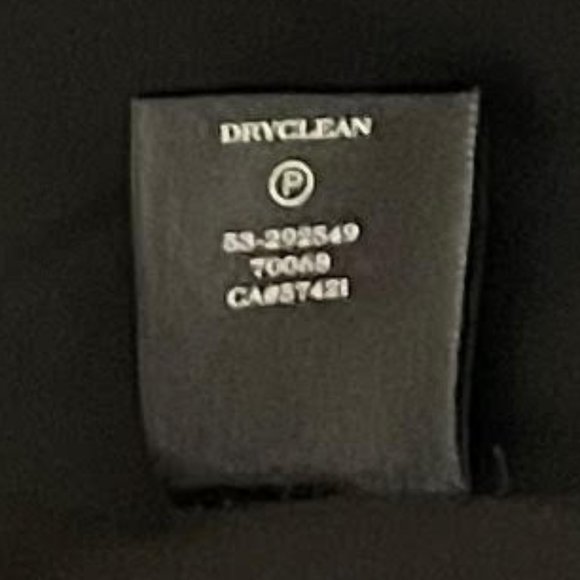 Ann Taylor XS Black White Floral Button Down Jacket Blazer - Picture 5 of 5